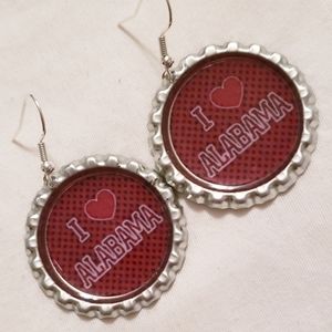 New Alabama Earrings hooks are Sterling Silver!